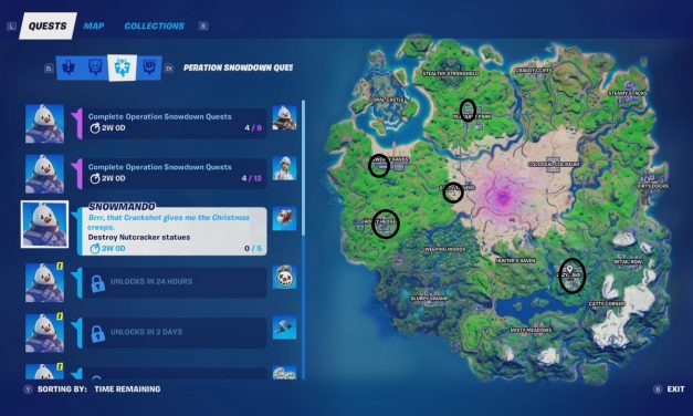 How to Destroy Nutcracker Statues | Operation Snowdown Quest | Fortnite Winterfest 2020