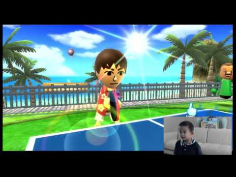 Best Wii Game for a 4 year old – Wii Sports Resort – Table Tennis