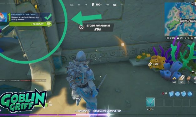 How to Find Gnomes in Coral Castle | Fortnite Quick Challenge