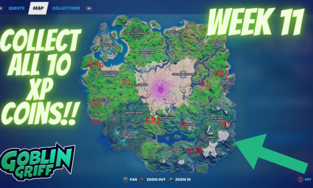 How to Collect All XP Coins Week 11 | Fortnite Chapter 2 Season 5