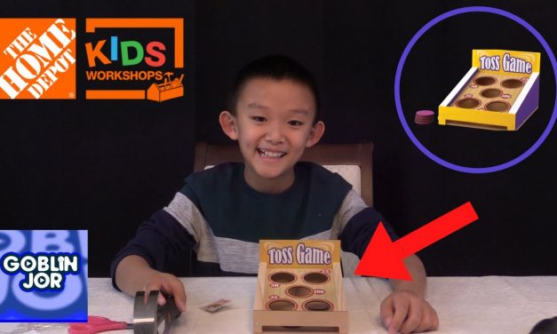 Home Depot Kids Workshops | January 2022 Toss Game