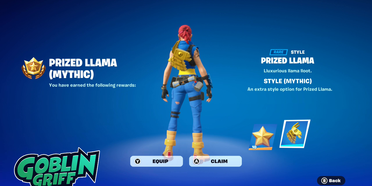 How to obtain the rarest item in Fortnite | Mythic Prized Llama